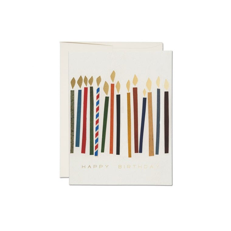 Candles Birthday Card