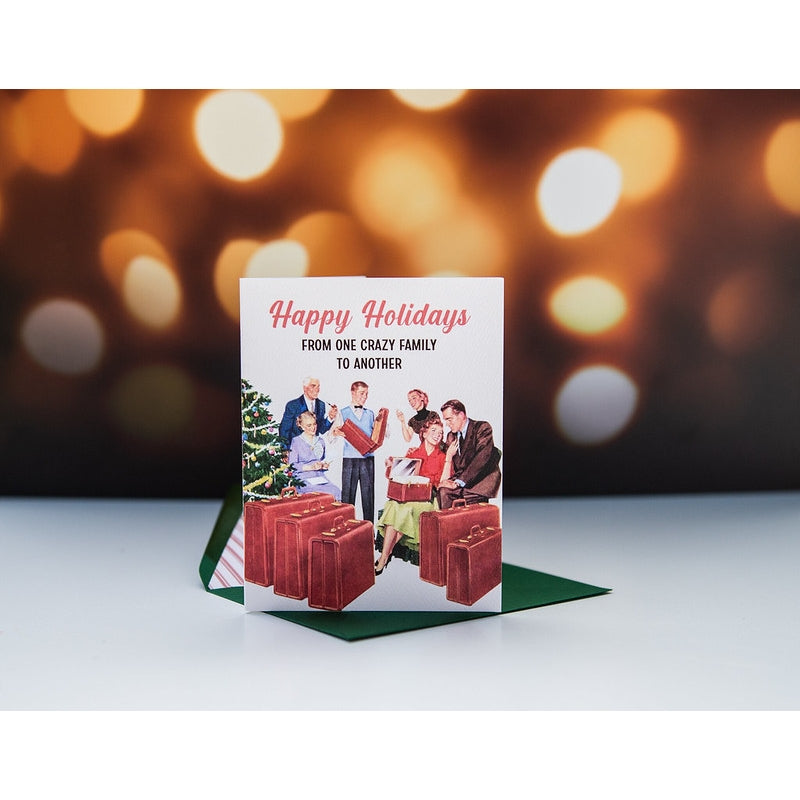 Mid Century Modern Family Christmas - Holiday Card 2