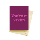 You're A Vixen Holiday Card