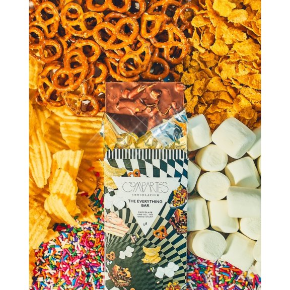 The Everything Chocolate Bar with Cake, Marshmallows, Sprinkles, & Pretzels