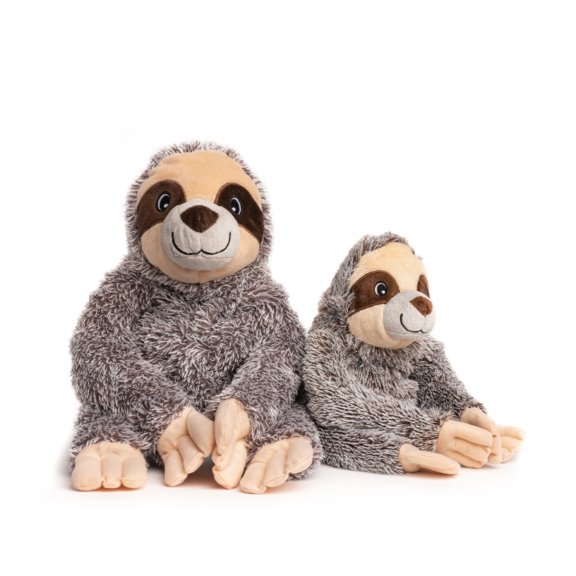 Fluffy Sloth Stuffed Animal (2 sizes)