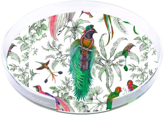 Audubon Exotica 16" Oval Placemat Tray