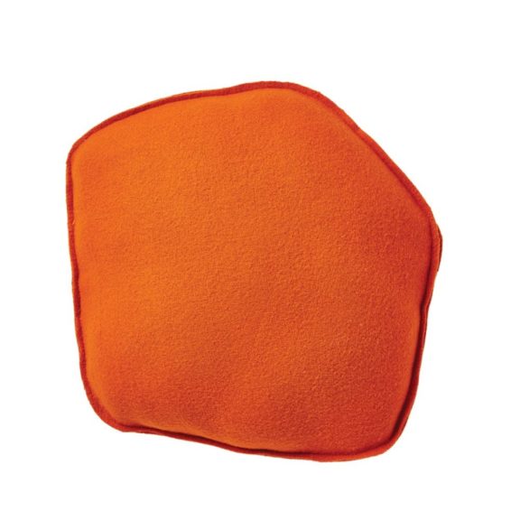 Orange Pebble Decorative Pillow