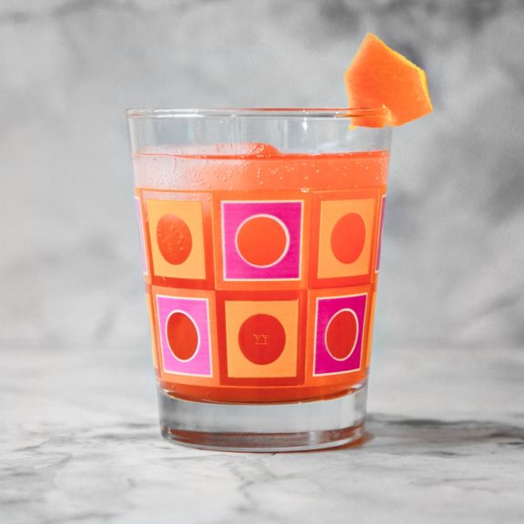 Square Peg Rocks Glasses (Orange & Pink)