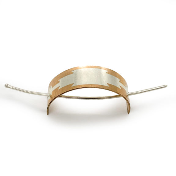 FIRE & HEIR Marriage of Metals Top Knot Hairpin
