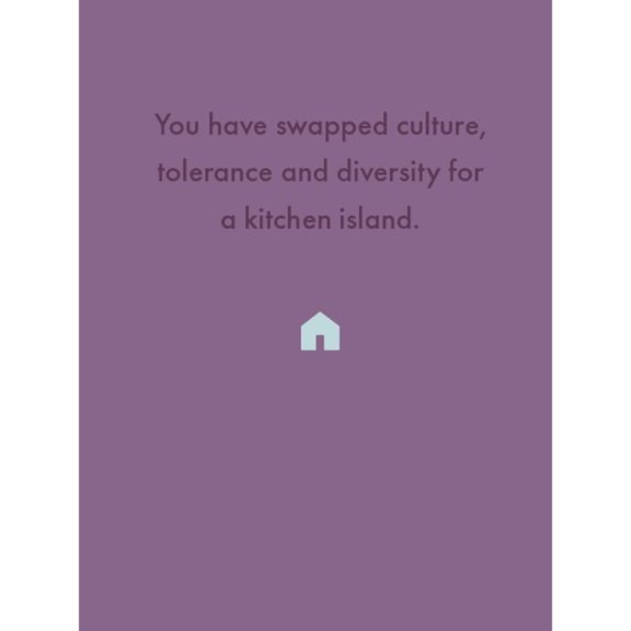“Culture Swap” Housewarming Card