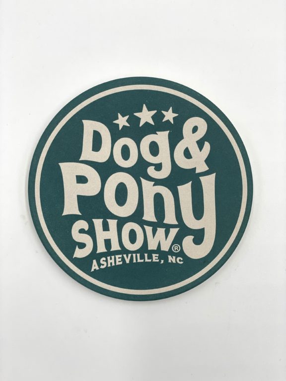 Dog & Pony Show Coasters – Round S/4 - Dog & Pony Show