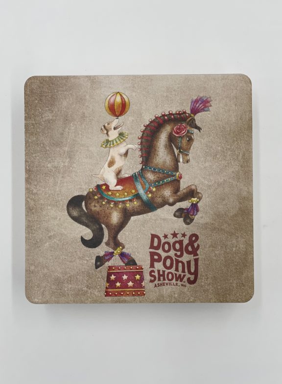 Dog & Pony Show Coasters - Square S/4