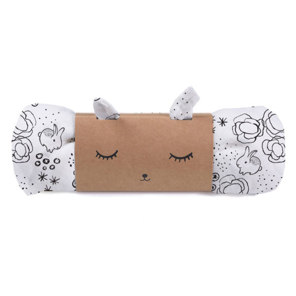 WEE GALLERY Muslin Baby Swaddle – Bunnies - Dog & Pony Show