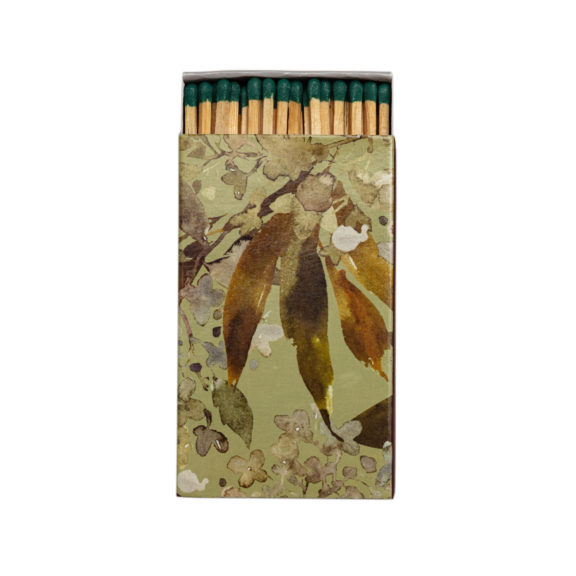 ROSY RINGS Green Floral Matchbox