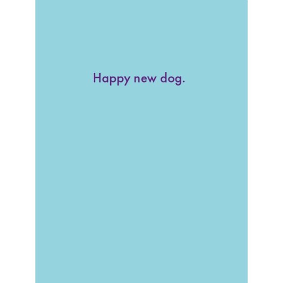 “Happy New Dog” Pet Card - Dog & Pony Show