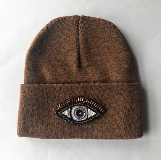 SERPEN Eyes Wide Open Brown Hat