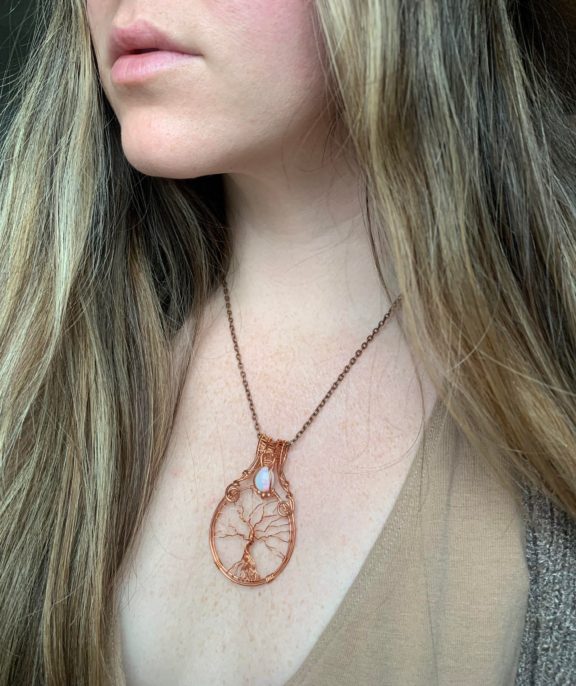 HANNAH MAE Copper Tree of Life Necklace - Dog & Pony Show