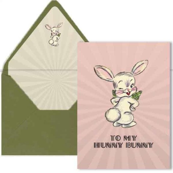 “To My Hunny Bunny” – Easter Card - Dog & Pony Show