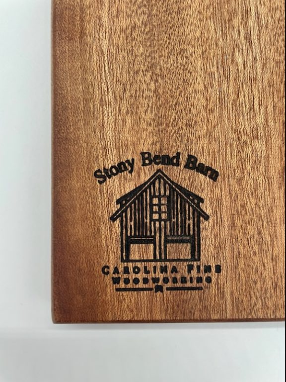 STONY BEND BARN Morris Game Board - Laser Etched
