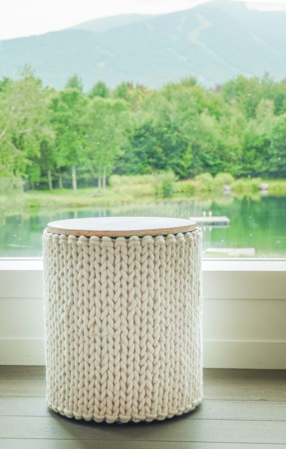 Handwoven Braided Storage Side Table (Various Colors) - Dog & Pony Show
