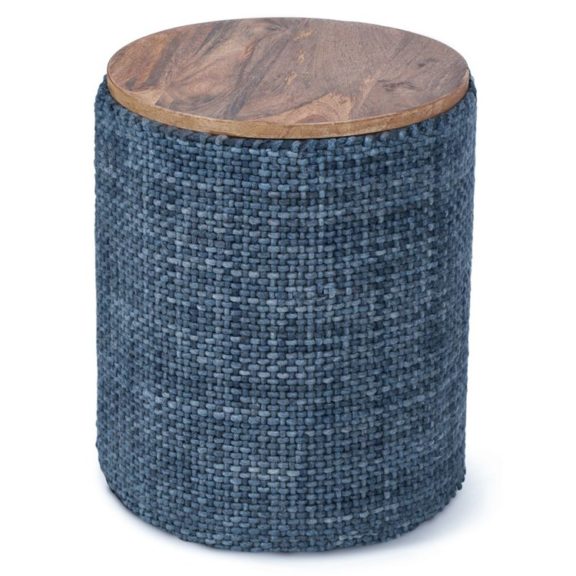 Handwoven Braided Storage Side Table (Various Colors) - Dog & Pony Show