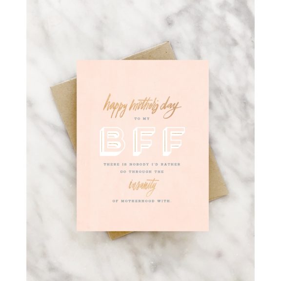 BFF Mom – Mother’s Day Card - Dog & Pony Show