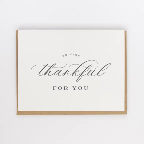 Thankful For You – Just Because Card - Dog & Pony Show