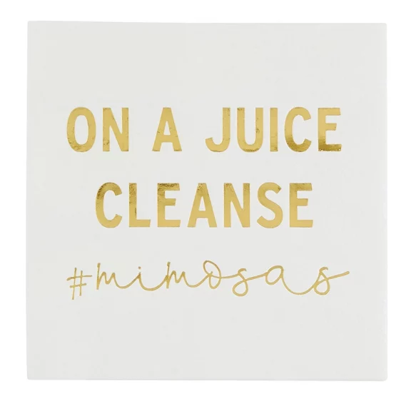 Mimosa Juice Cleanse Cocktail Napkins - Dog & Pony Show