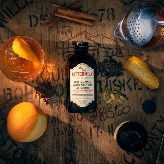 Bittermilk No. 1 - Bourbon Barrel Aged Old Fashioned