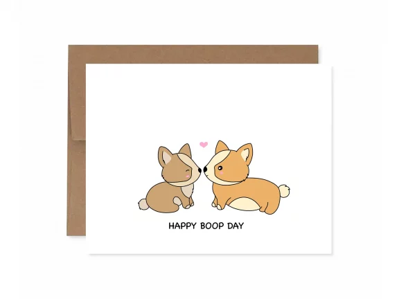 ‘’Happy Boop Day” Greeting Card - Dog & Pony Show