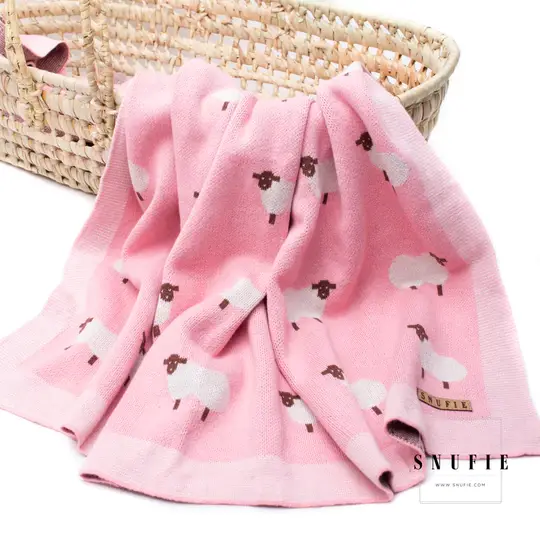 Sheep Baby Blanket (Various Colors) - Dog & Pony Show