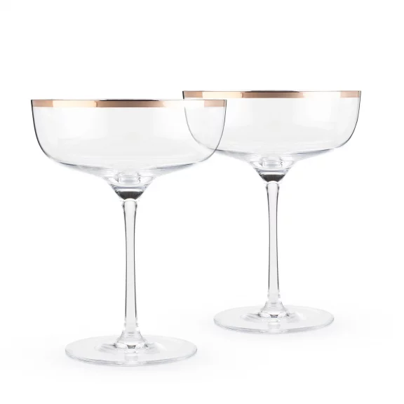 Copper Rim Crystal Coupe S/2