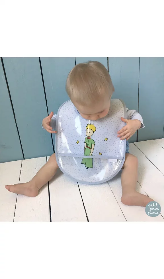 The Little Prince Coated Cotton Bib 6M+