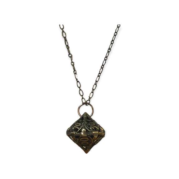 Vintage Dungeons & Dragons Dice Necklace
