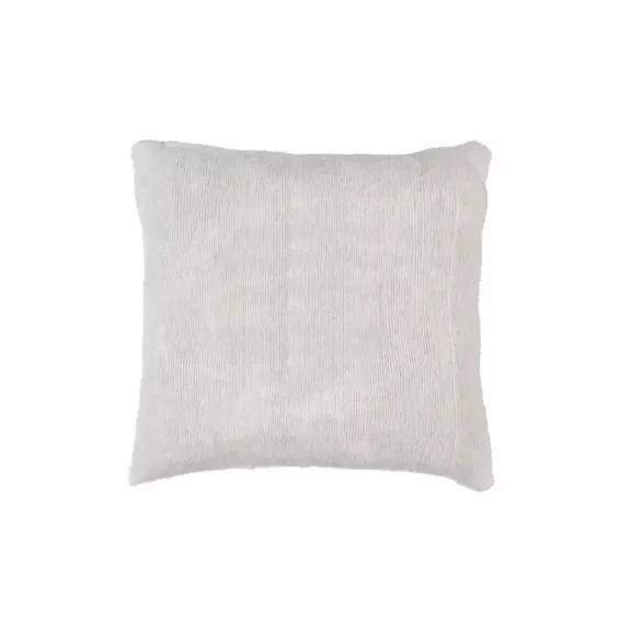 Moroccan White Wedding Cotton Pillow Cover w/ Insert 20x20