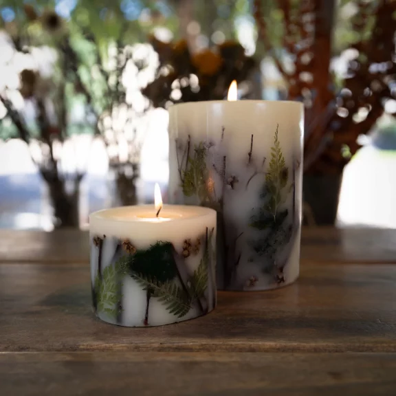 ROSY RINGS Forest Petite Botanical Candle